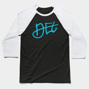 Detroit graffiti tag art Baseball T-Shirt